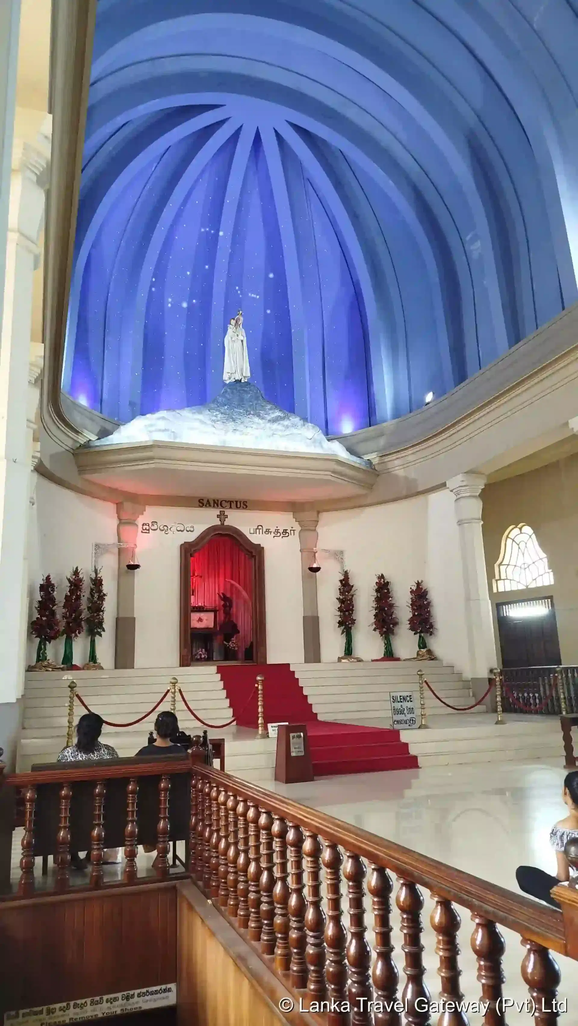 Marian Sanctuary Beneath the Blue Dome