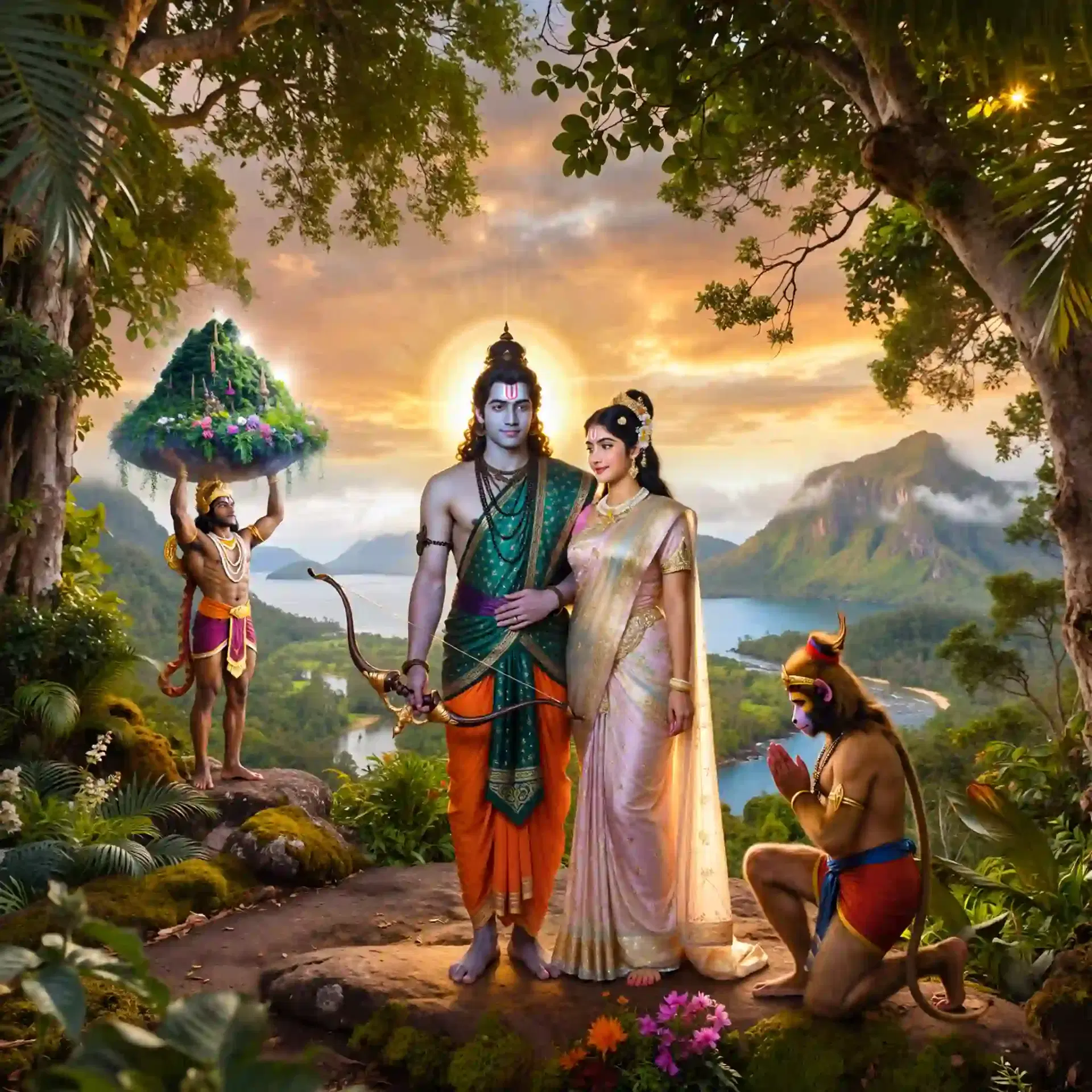 Ramayana Yathra - Sacred Beginnings (रामायण यात्रा - पवित्र शुरुआत) Ramayana Yathra - Sacred Beginnings (रामायण यात्रा - पवित्र शुरुआत)
